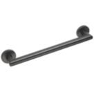 Croydex  Straight Household Grab Bar Black 450mm