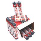 No Nonsense 101 General Purpose Silicone White 310ml 12 Pack