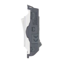 Hager Sollysta WMGSDP2/FF 20A Grid 2-Pole Fridge Freezer Switch White