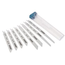 Erbauer   Multi-Material Reciprocating Saw Blades 8 Piece Set