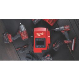 Milwaukee M18 JS2000-0 2000Ah 18V Li-Ion RedLithium Jump Starter + 2.1A 1-Outlet Type C USB Charger - Bare