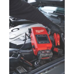 Milwaukee M18 JS2000-0 2000Ah 18V Li-Ion RedLithium Jump Starter + 2.1A 1-Outlet Type C USB Charger - Bare