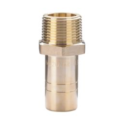 Hep2O  Plastic Push-Fit Adapting Keyless Spigot Male Coupler 22mm x 3/4"