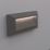 Lutec Helena Outdoor LED Brick Light Wall-Mounted Dark Grey 14W 450lm