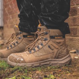DEWALT Milburn Size 10  Stone Waterproof Steel Toe Cap Safety Boots