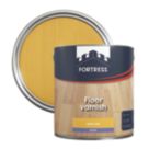 Fortress 2.5Ltr Light Oak Satin Water-Based Floor Varnish