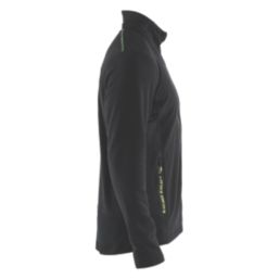 Blaklader  Microfleece Jacket Black/Hi-Vis Yellow Medium 39" Chest