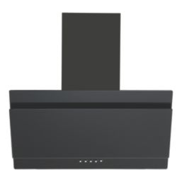 Essentials NNAGHB60UK Angled Glass Hood Black 600mm