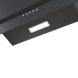 Essentials NNAGHB60UK Angled Glass Hood Black 600mm