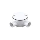 Tower 2 Way 20mm Angle Box White