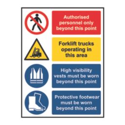 Essentials "Health & Safety At Work Guide" Safety Poster (Including Protective Footwear) 420mm x 594mm