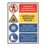 Essentials "Health & Safety At Work Guide" Safety Poster (Including Protective Footwear) 420mm x 594mm