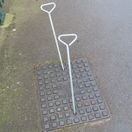 Monument Tools 500mm T-End Heavy Duty Lifting Keys 2 Pack