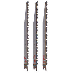 Milwaukee  48001077 Multi-Material Sawzall Blades  3 Pack