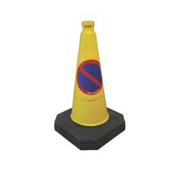 Melba Swintex Flexi 500 "No Waiting" Traffic Cone 500mm