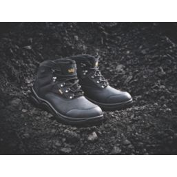 Site Onyx Size 9  Black Waterproof Steel Toe Cap Safety Boots