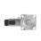 Essentials Heavy Duty TPR Braked Swivel Castor 100mm Grey