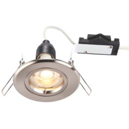 LAP Cast Fixed  Downlight Satin Nickel