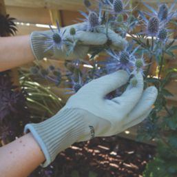 Verve   Polyester Gardening Gloves Khaki Large