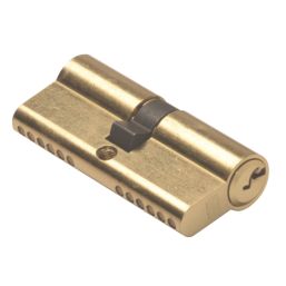 Union  6-Pin Euro Cylinder Lock 40-45 (85mm) Brass