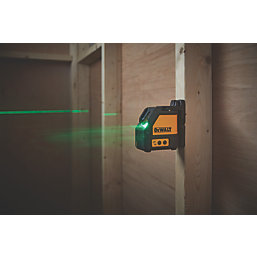 DeWalt DW088CG-XJ Green Self-Levelling Cross-Line Laser Level