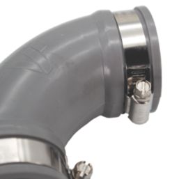 FloPlast WF11  Flexi Waste Elbow  40-48mm