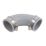 FloPlast WF11  Flexi Waste Elbow  40-48mm