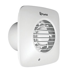 Xpelair DX100S 100mm (4") Axial Bathroom Extractor Fan  White 220-240V