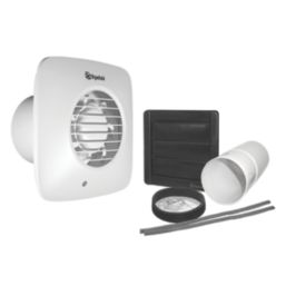 Xpelair DX100S 100mm (4") Axial Bathroom Extractor Fan  White 220-240V