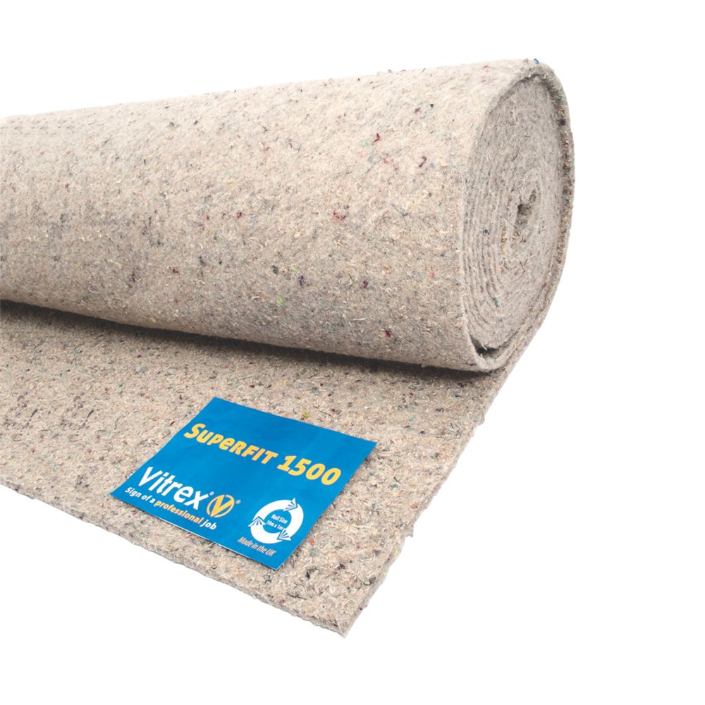 underlay vitrex superfit screwfix