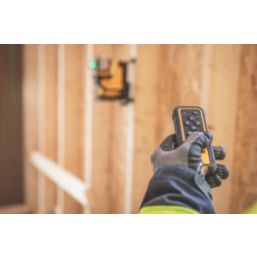 DEWALT DCLE34035D1-GB  18V 1 x 2.0Ah Li-Ion XR Green Self-Levelling Multi-Line 3 x 360° Remote Control Laser