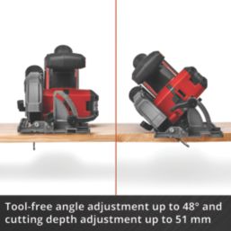 Einhell Professional TP-CS 18/136-C Li BL 136mm 18V Li-Ion Power X-Change Brushless Cordless Circular Saw - Bare