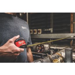 Milwaukee Premium Magnetic 8m Tape Measure Set 2 Pack