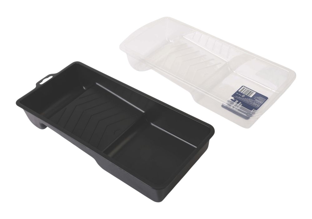 Fortress 4" Roller Tray & Insert Black Screwfix