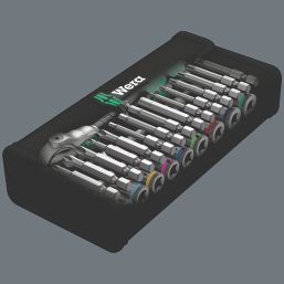 Wera Zyklop 1/4" Drive Ratchet Socket Set 28 Pieces
