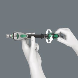 Wera Zyklop 1/4" Drive Ratchet Socket Set 28 Pieces