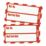 Scafftag  Nanotag Inserts (Red) 20 Pack