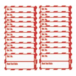 Scafftag  Nanotag Inserts (Red) 20 Pack