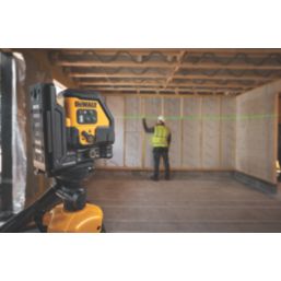 DEWALT DCLE14201GB-XJ Green Self-Levelling Cross-Line USB Laser