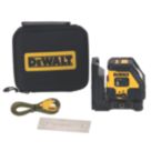 DEWALT DCLE14201GB-XJ Green Self-Levelling Cross-Line USB Laser