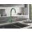 ETAL Sorrento Twin Lever Kitchen Mixer Tap Sage Green