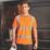 Site Farne Hi-Vis Polo Shirt Orange Medium 43" Chest