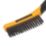 Roughneck Soft-Grip Shoe Handle Wire Brush