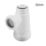 Flomasta  Round Bottle Trap White 32mm