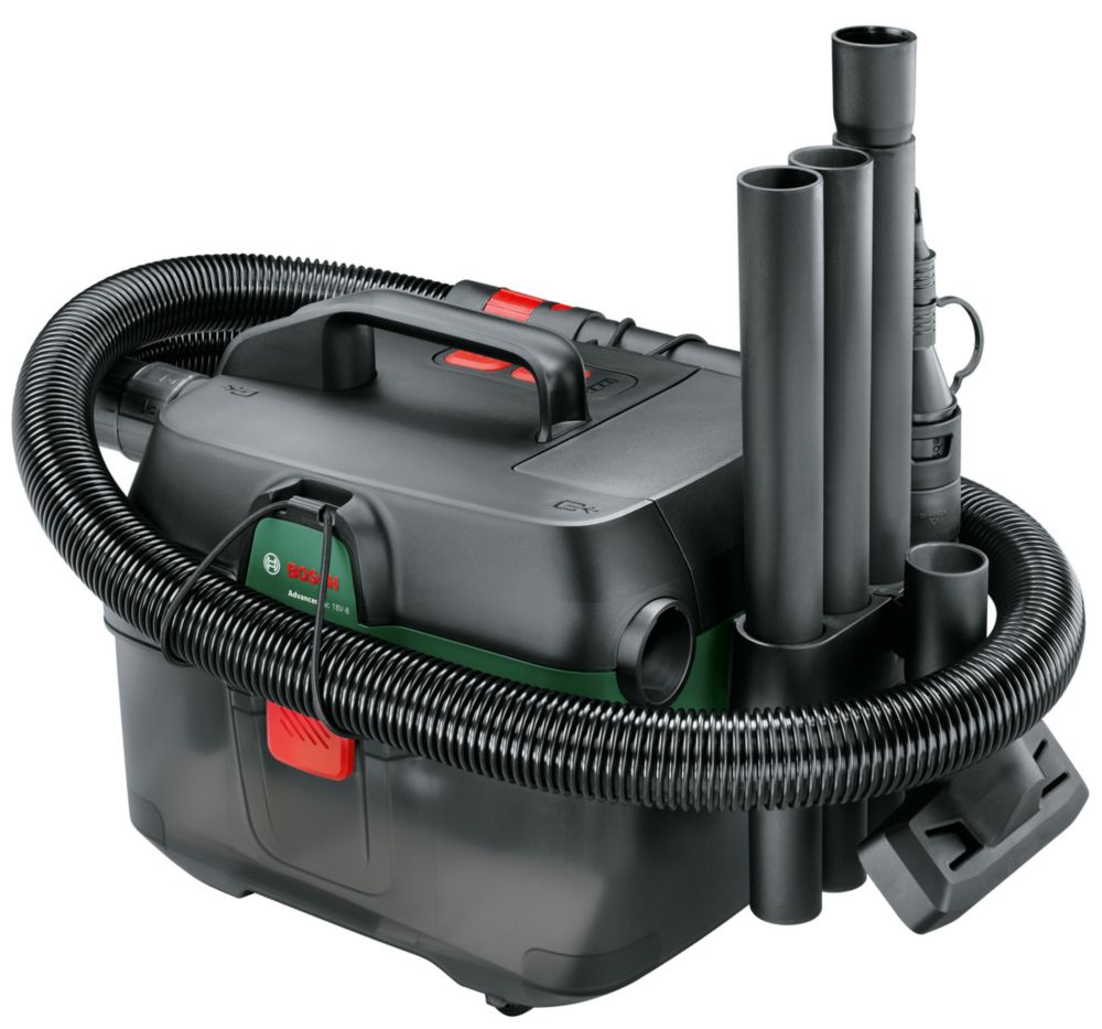 Bosch AdvancedVac 18V 8Ltr LiIon Power for All L Class Vacuum Cleaner Bare Screwfix