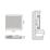 Flomasta 500mm x 900mm 2496BTU White Type 11 Convector Radiator