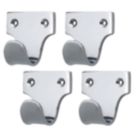 Smith & Locke Sash Window Handles Polished Chrome 50mm x 50mm 4 Pack