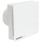 Manrose CQF100T 100mm (4") Axial Bathroom Extractor Fan with Timer White 240V