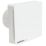 Manrose CQF100T 100mm (4") Axial Bathroom Extractor Fan with Timer White 240V