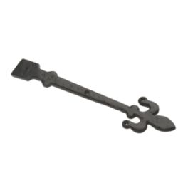Hardware Solutions Antique Black  FDL Hinge Front 300mm x 64mm